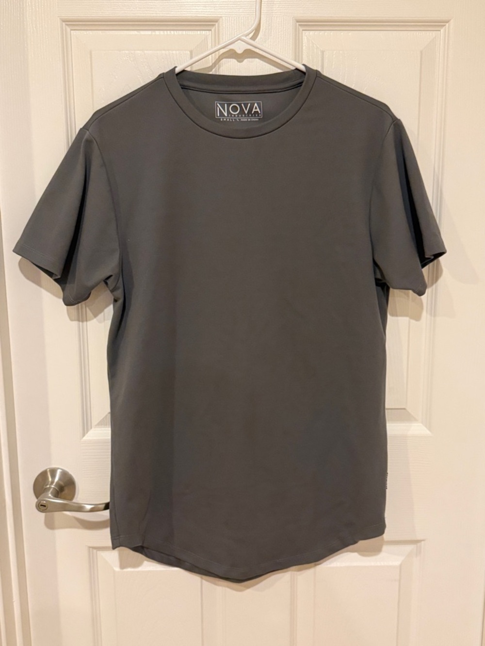 Men's Crew Neck Short Sleeve T-Shirt - Charcoal